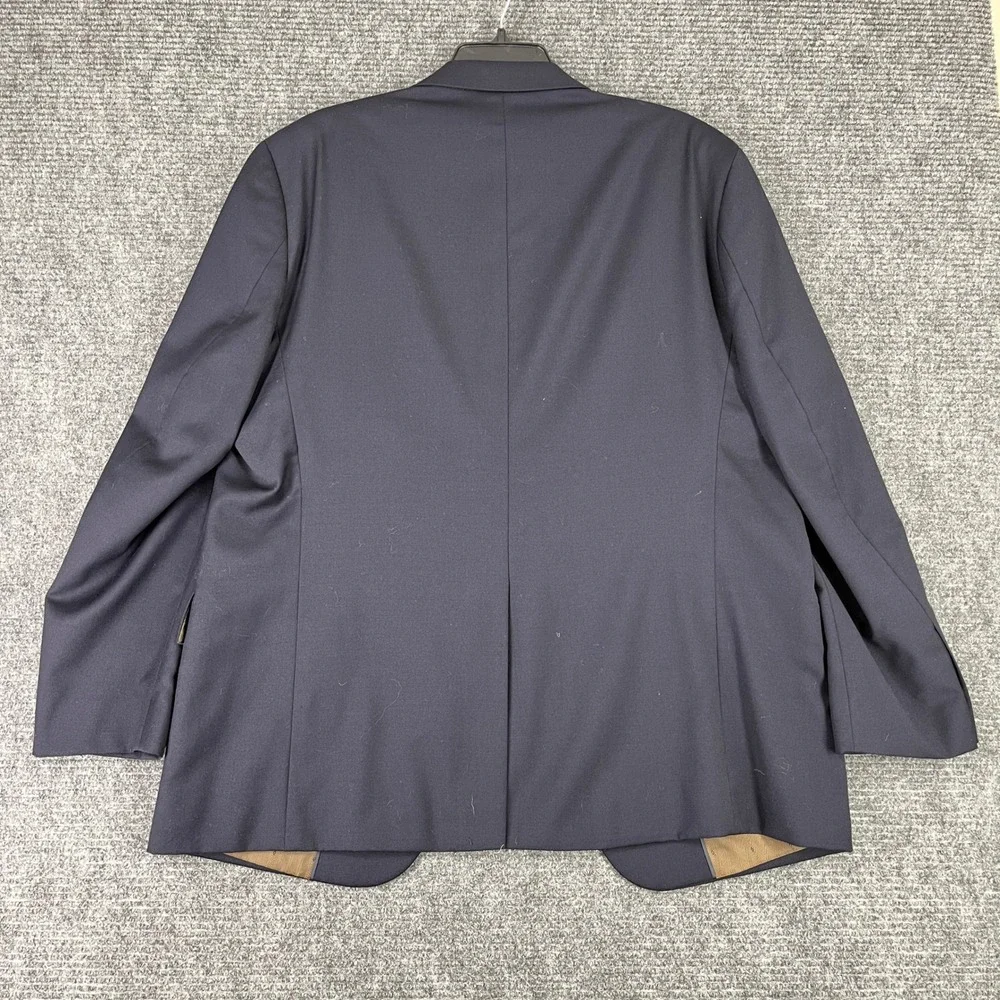 Joseph & Feiss Gold Wool Blazer Two Button Business Professional Formal Mens 46R